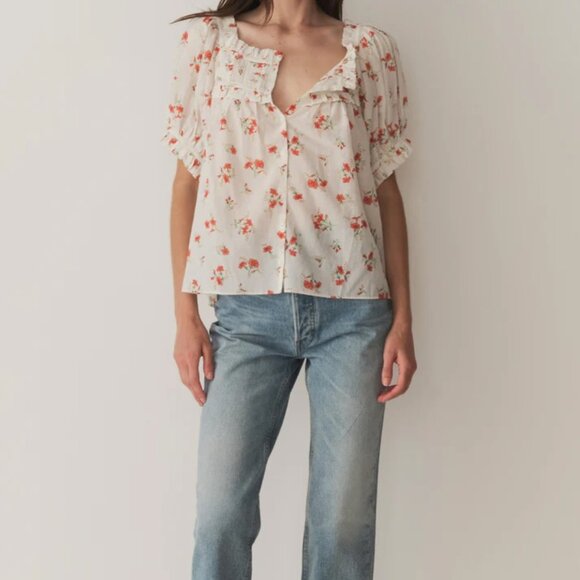 DÔEN Farley Top in Sweet Abelia Size XS - Picture 5 of 8